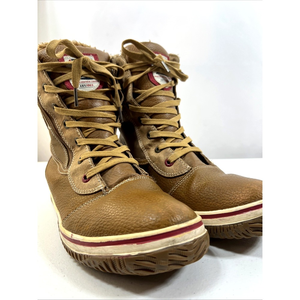 Pajar Tour Winter Mens Waterproof Side Zip -30 Degree Leather Boots Size 11